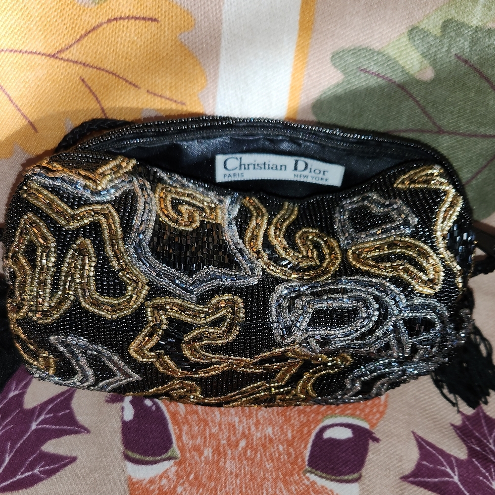 DIOR Evening Clutch Purse Pouch💥Vtg Ltd Edition💥